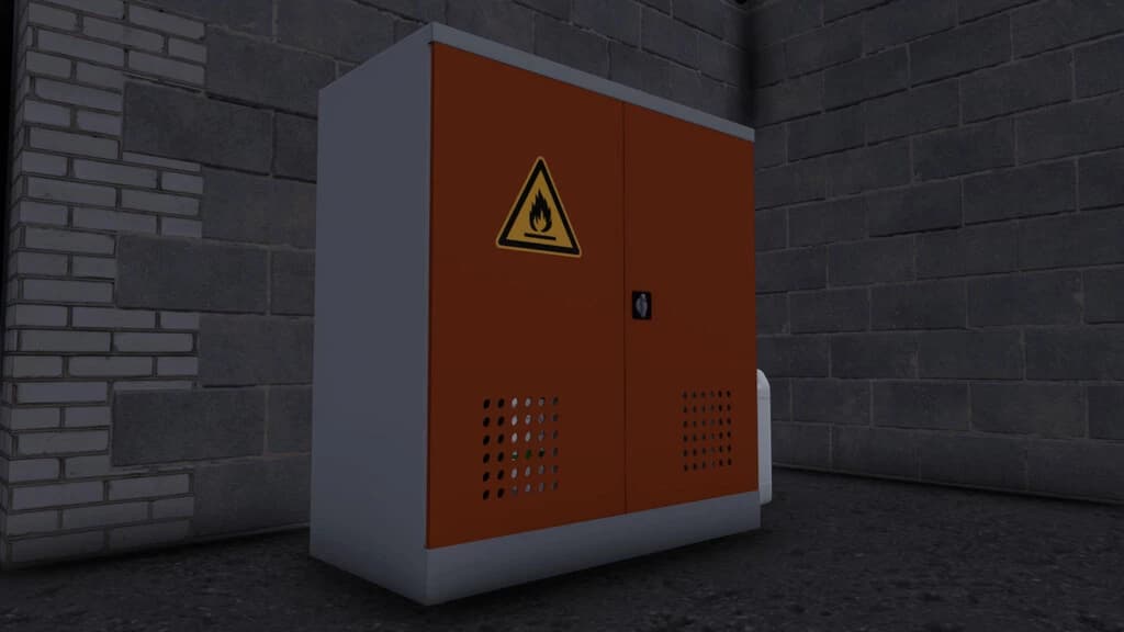 CHEMICALS CABINET 3