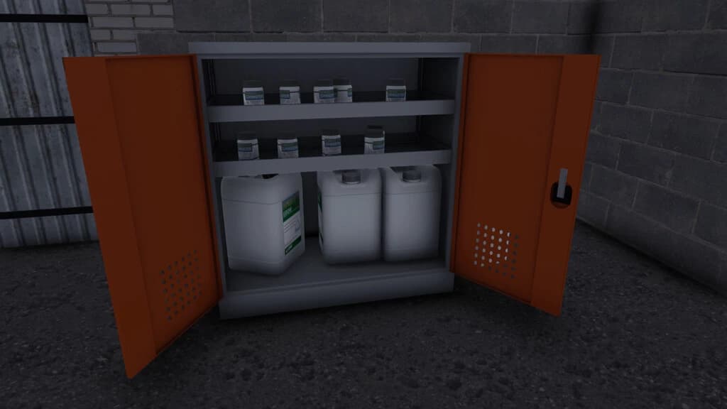 CHEMICALS CABINET 2