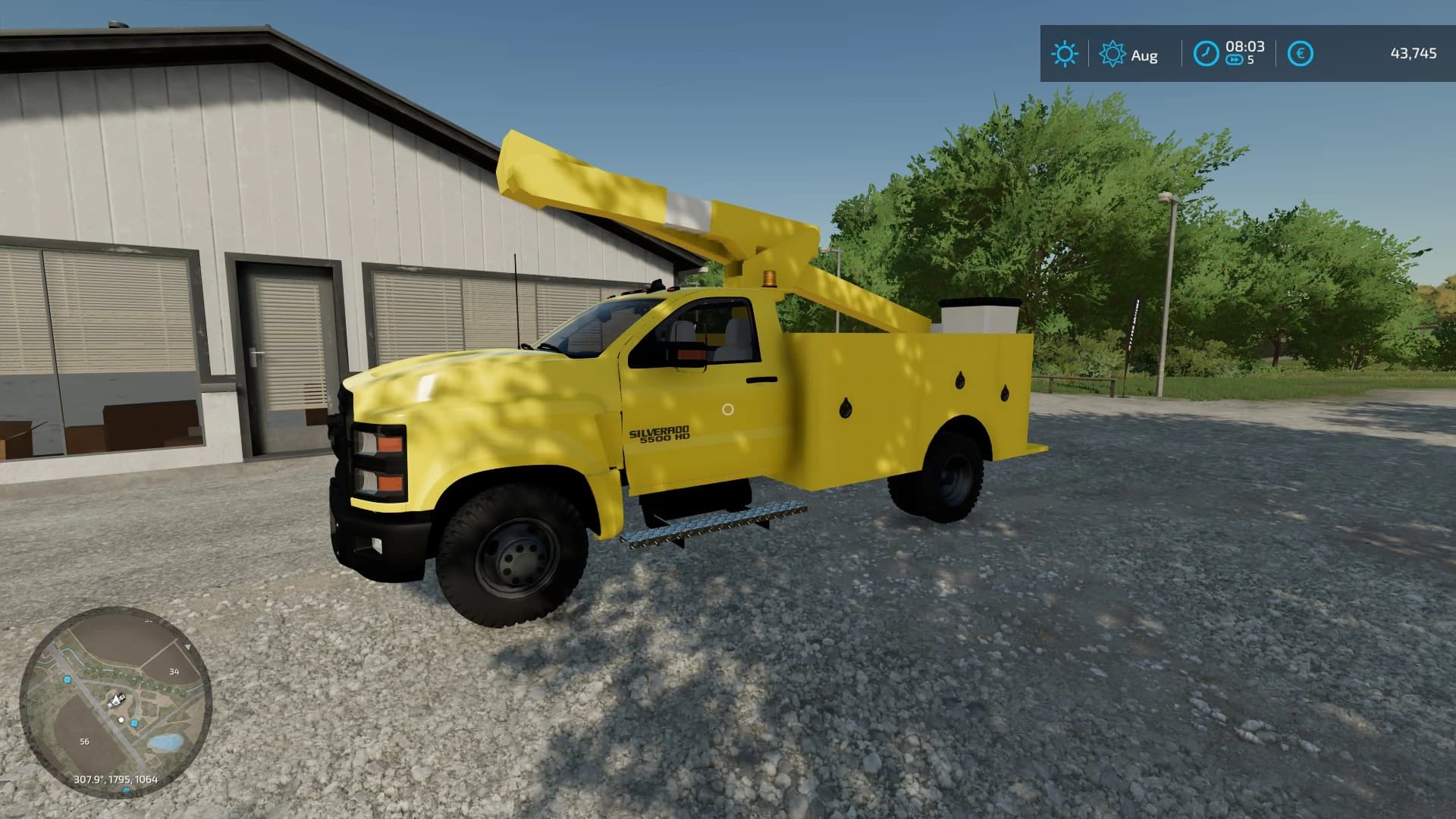 CHEVY BUCKET TRUCK