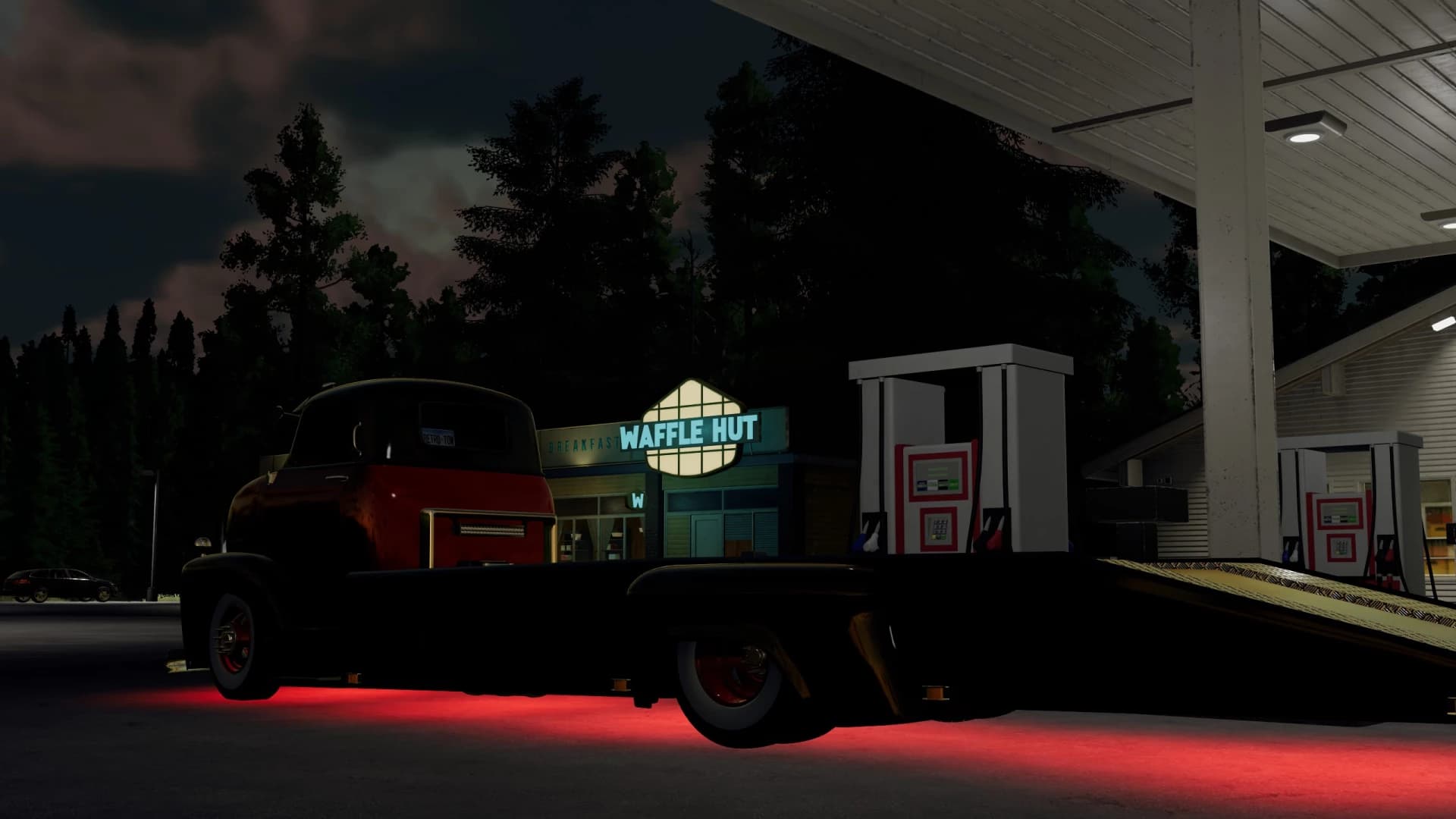 CHEVY COE RAMP TRUCK