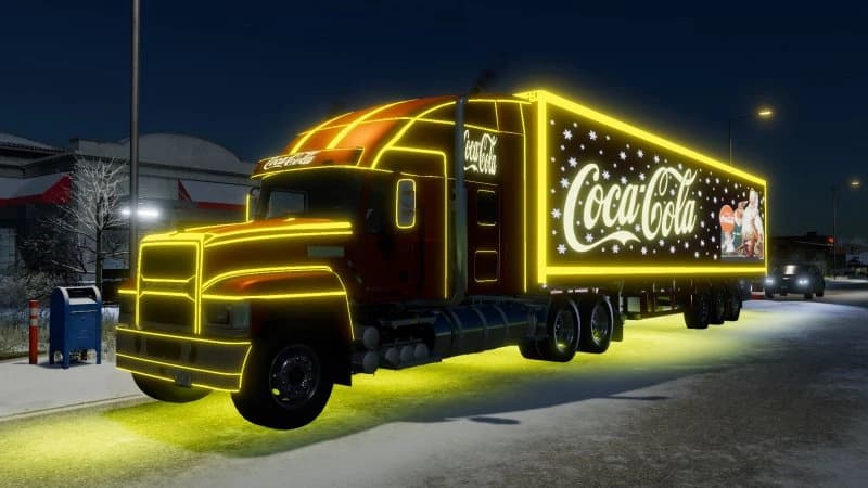 CHRISTMAS TRUCK AND TRAILER 3