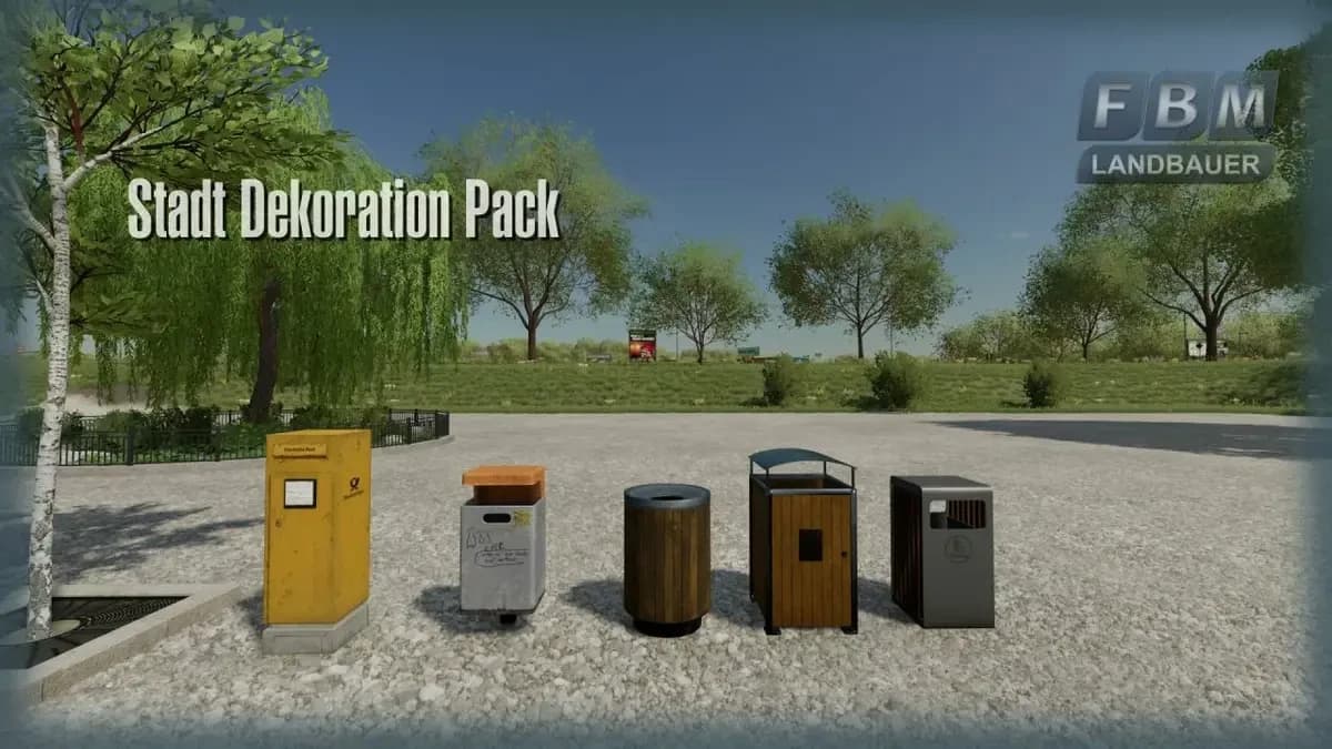 CITY DECO PACK 4