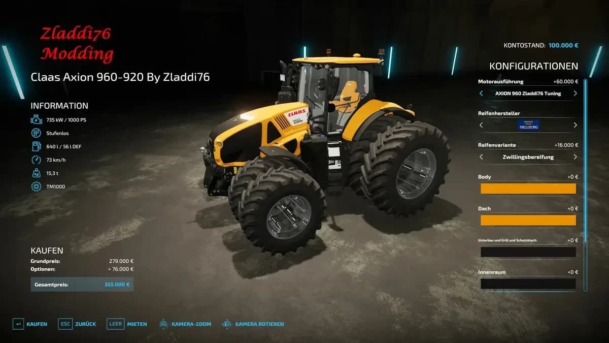 CLAAS AXION 960 2