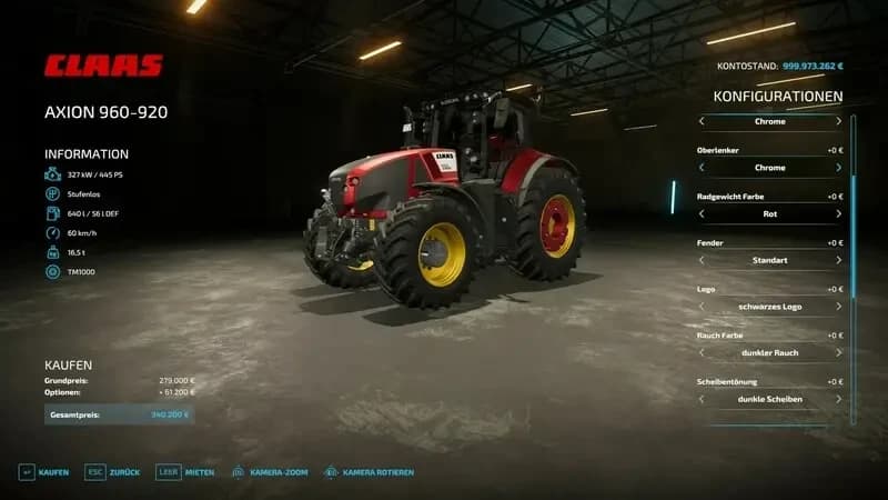 CLAAS AXION 960 2