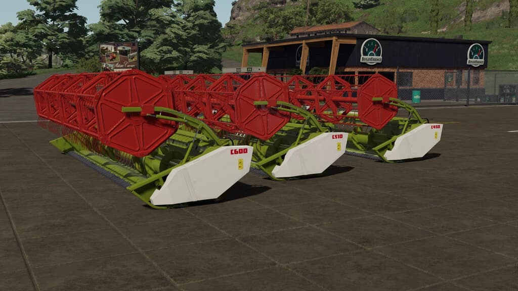 CLAAS C450-C660 HEADERS PACK 2