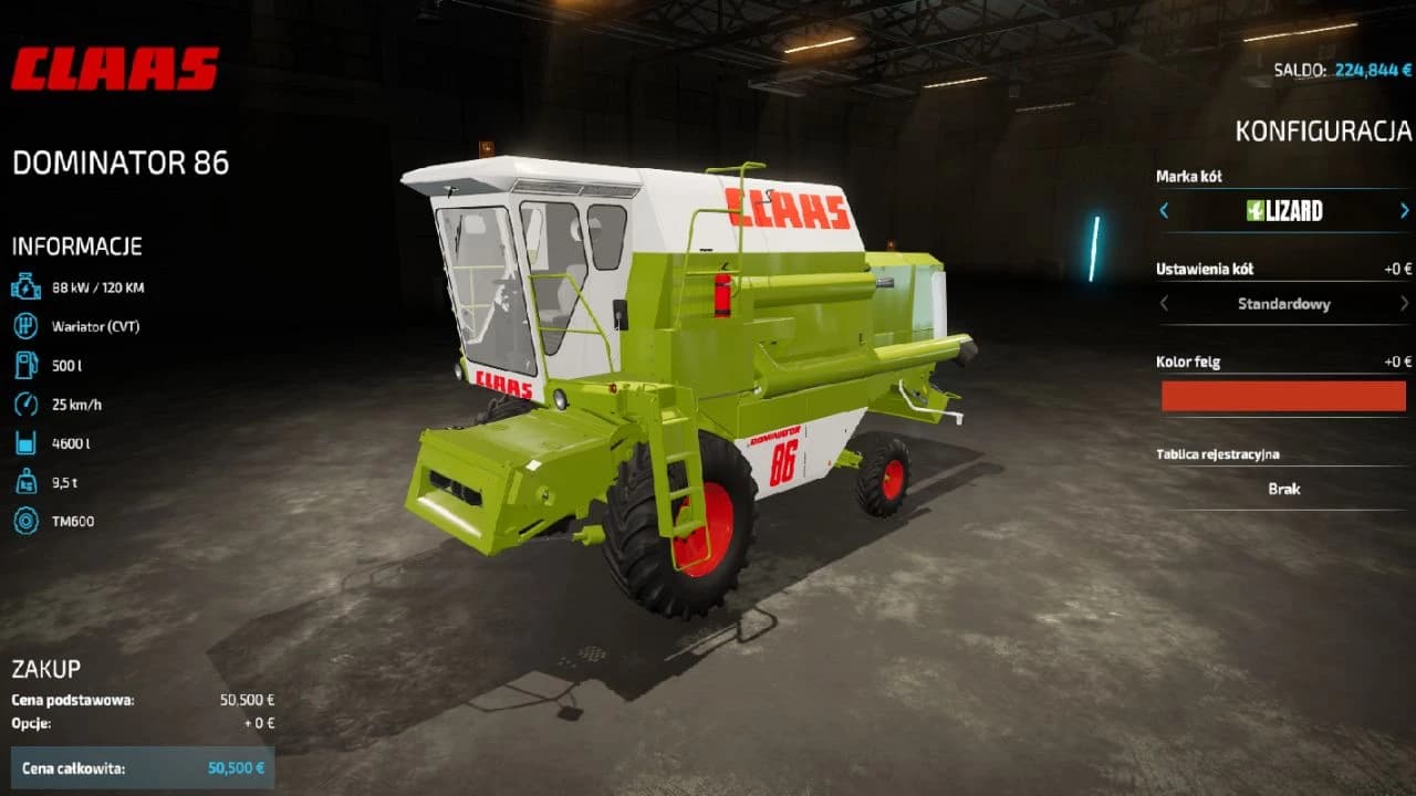 CLAAS DOMINATOR 86 4