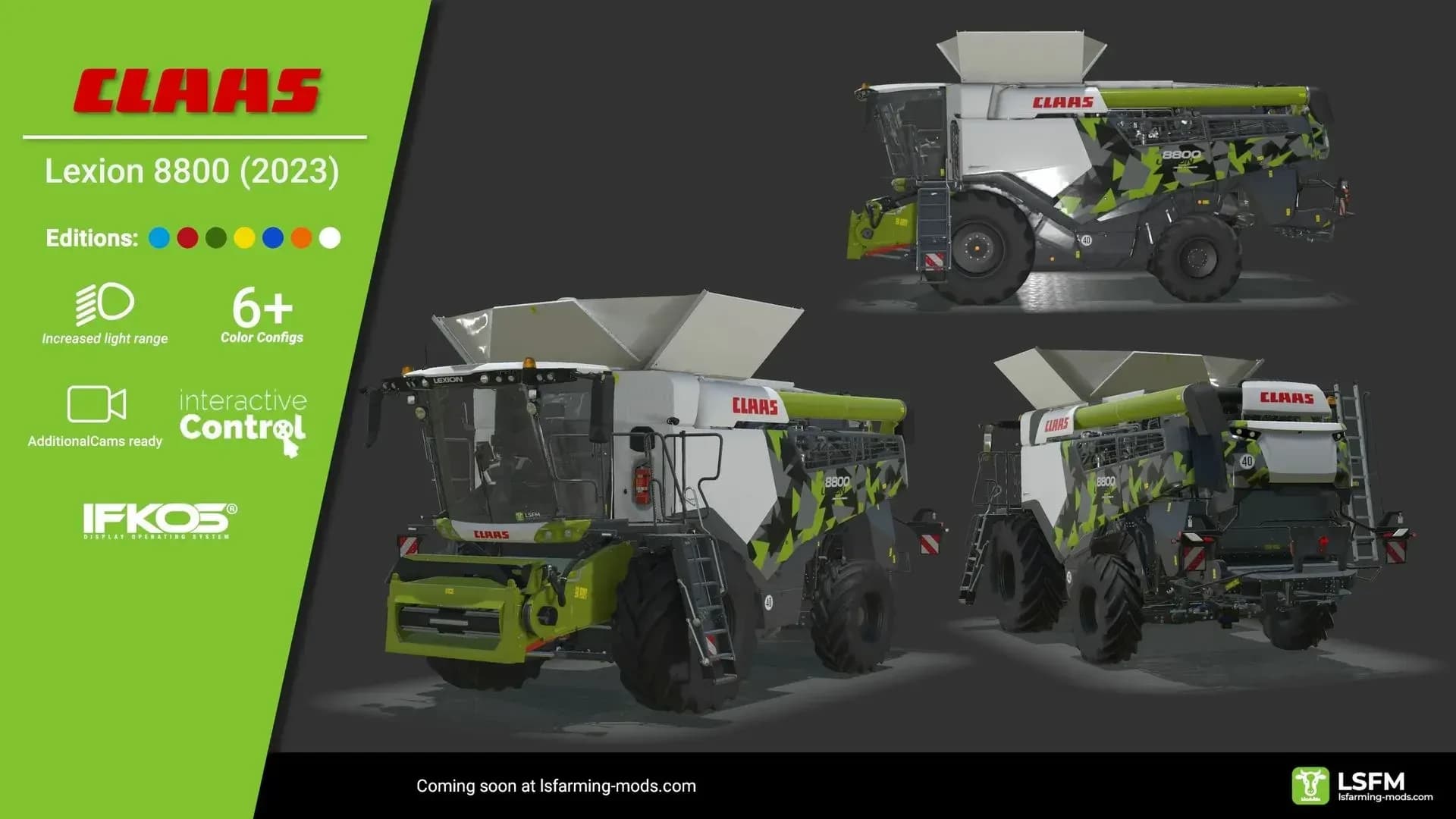 CLAAS HARVESTER PACK 4