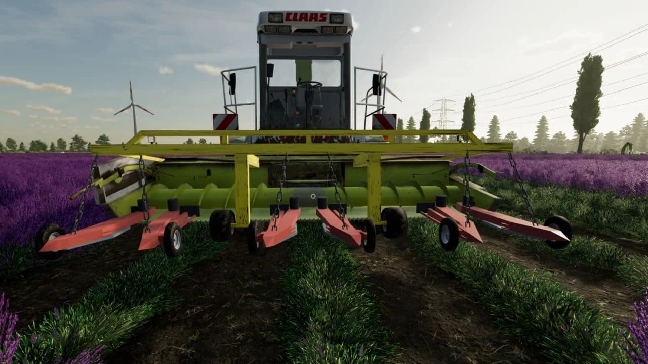 CLAAS Lavender Header Bar 2
