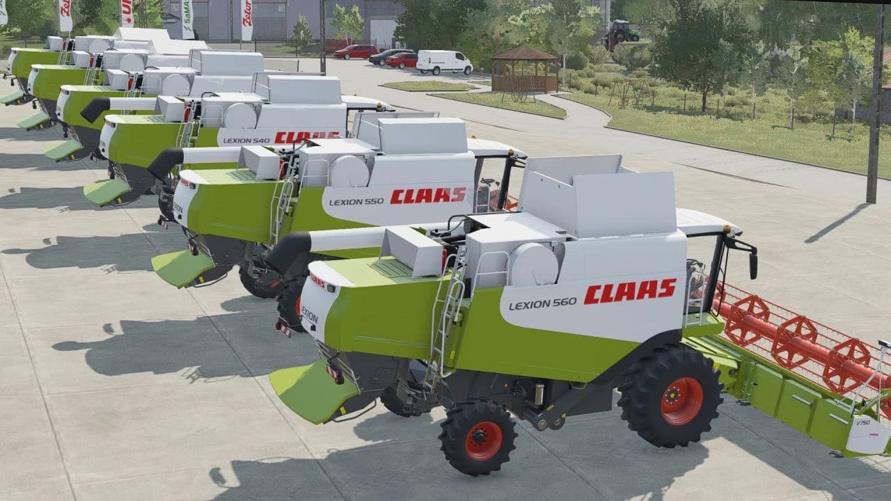 CLAAS Lexion 500 Series 4