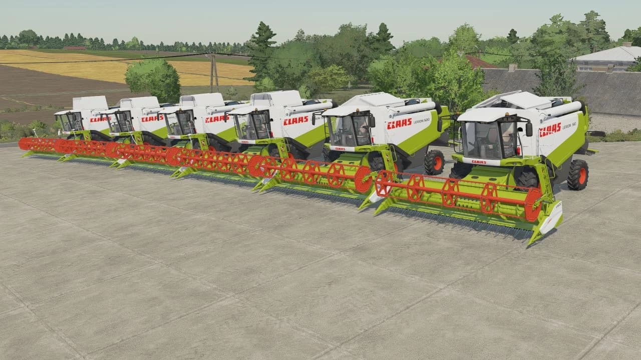 CLAAS Lexion 500 Series 2