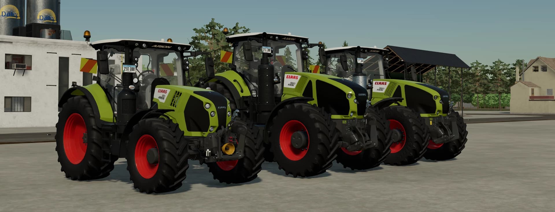 CLAAS PACK (NZ WARNING PANELS)
