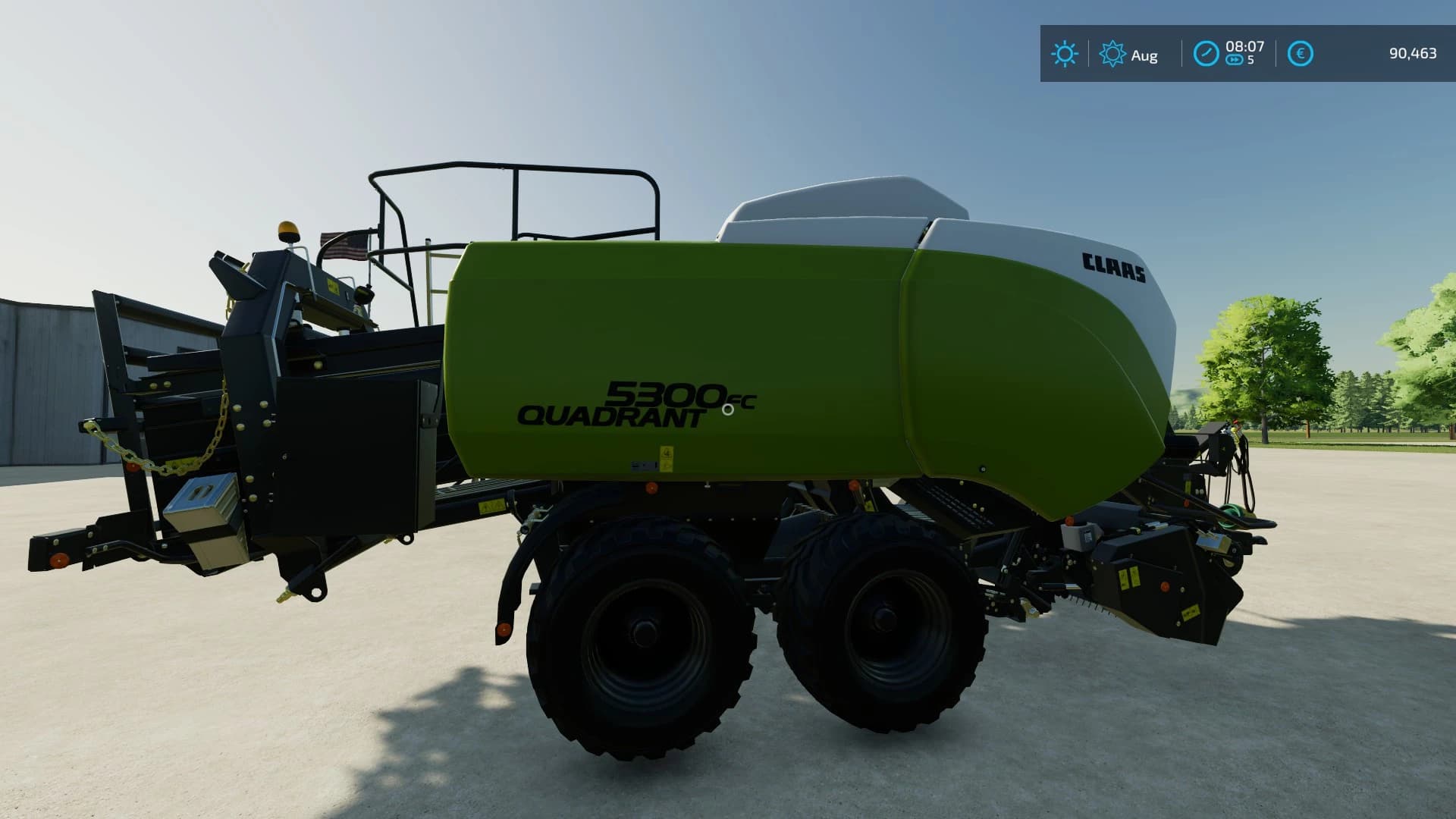 CLAAS QUADRANT 5300FC 4