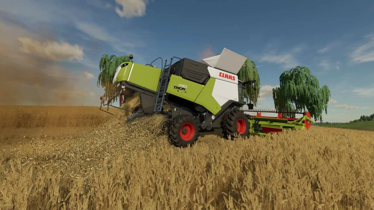 CLAAS TRION 700 EDITED