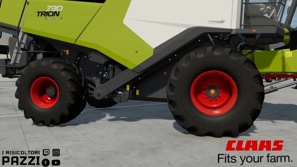 CLAAS TRION 700 4