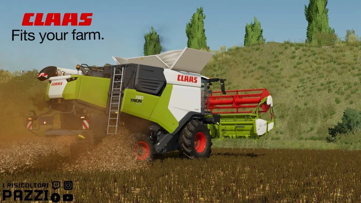 CLAAS TRION 700 3