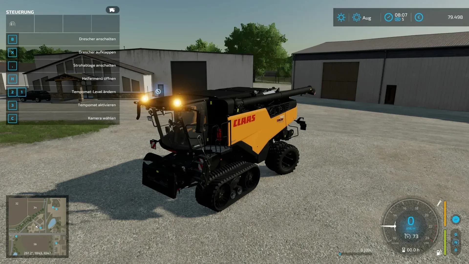 CLAAS TRION 750 2