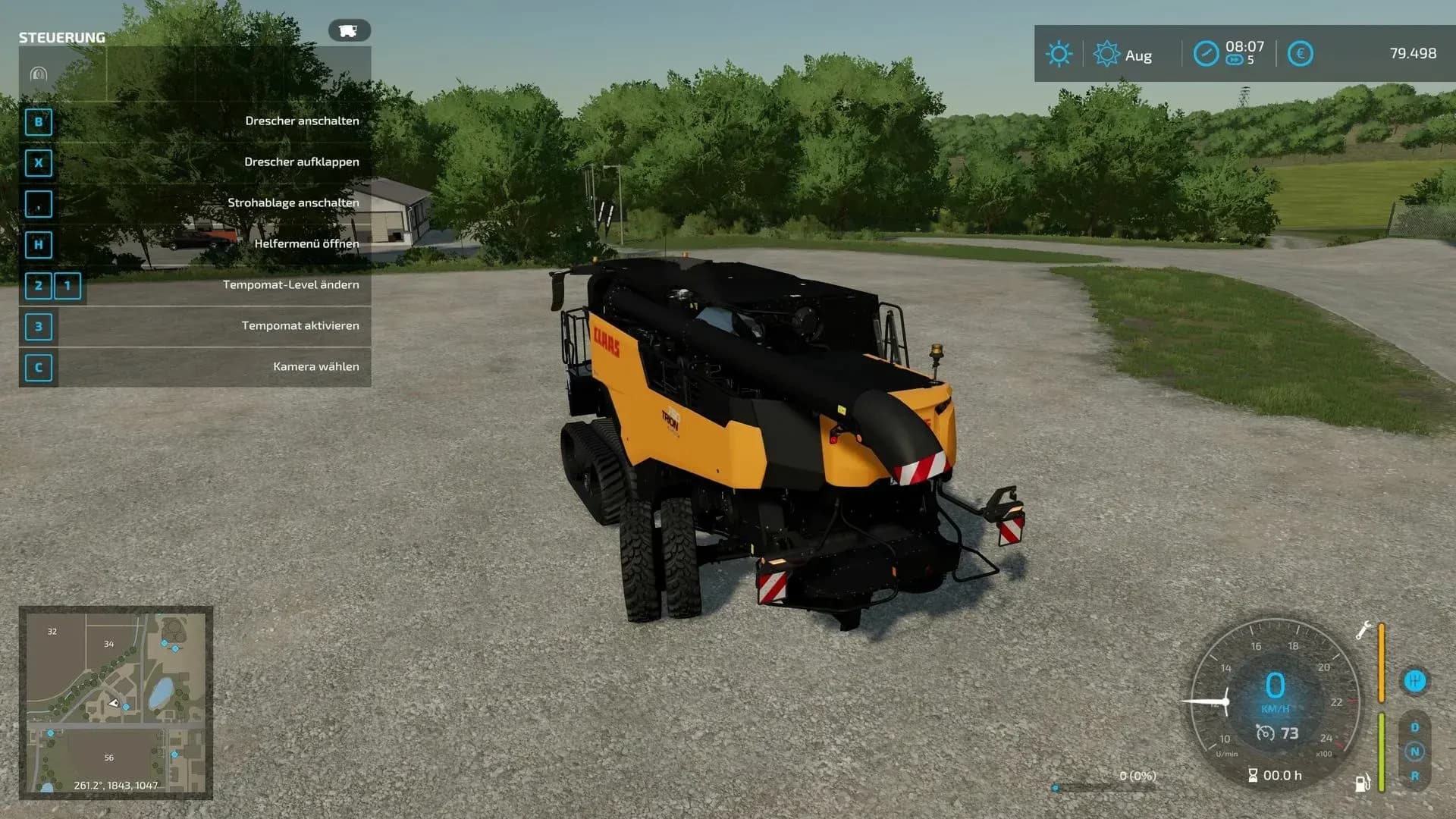 CLAAS TRION 750