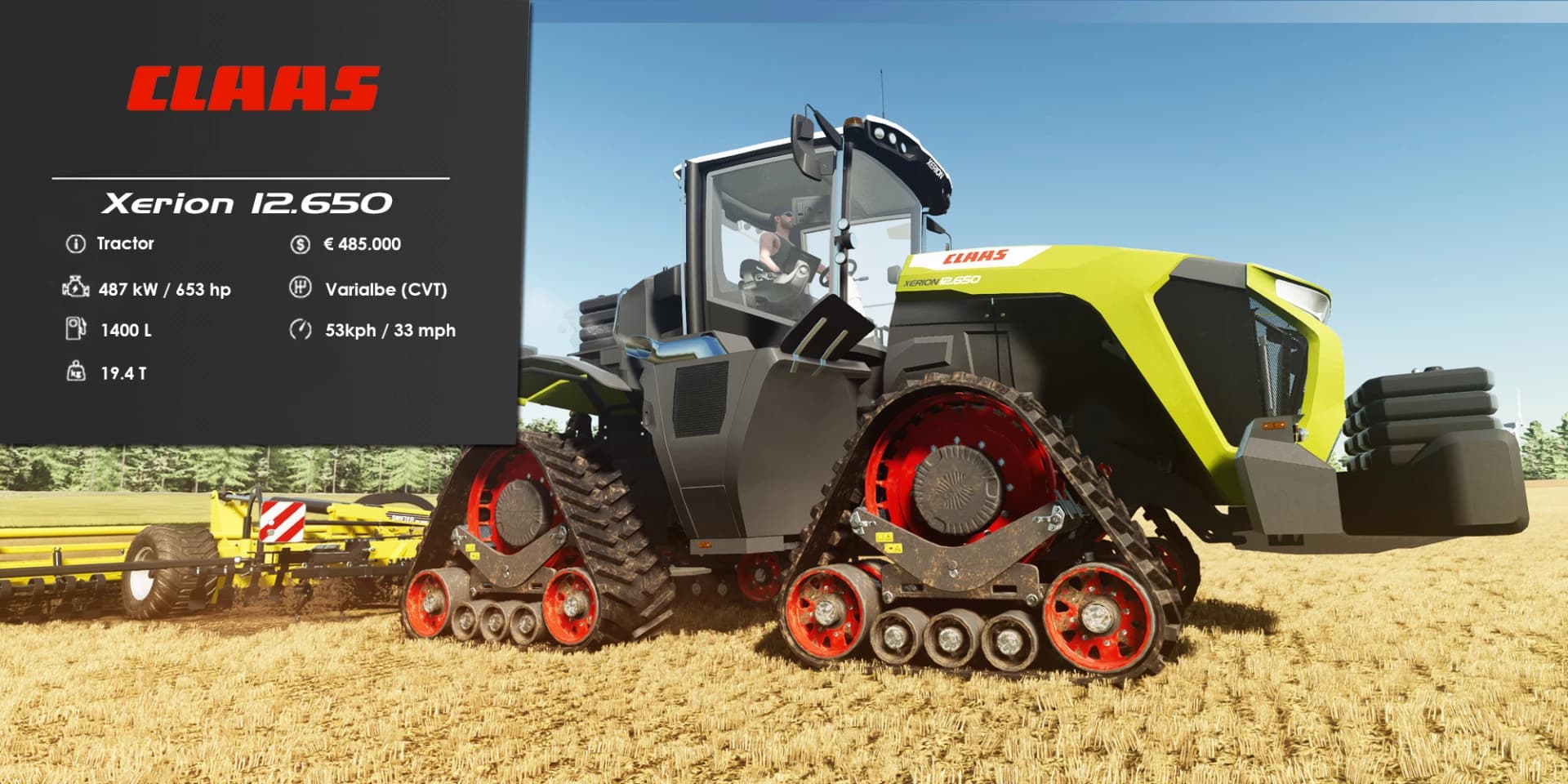 CLAAS XERION 12.650