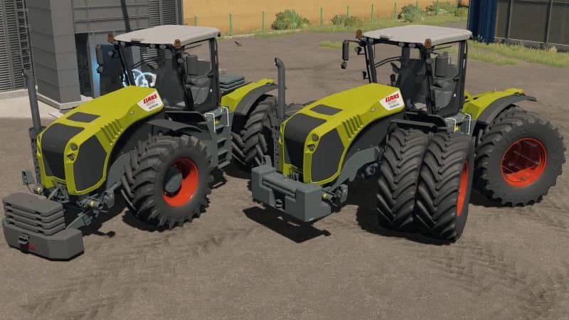 CLAAS XERION 4000/5000 SERIES 4