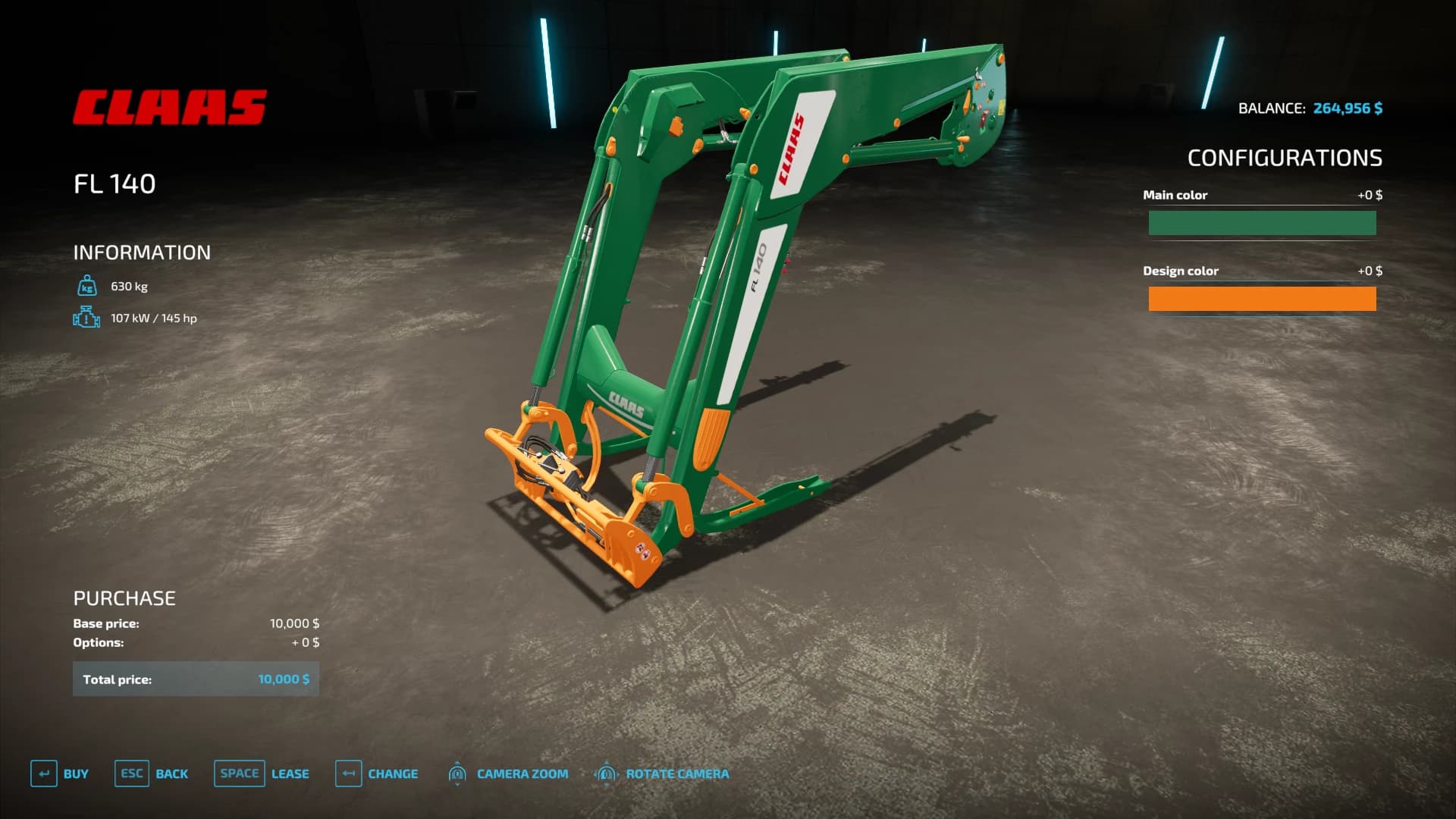 CLASS FRONT LOADER F140 3