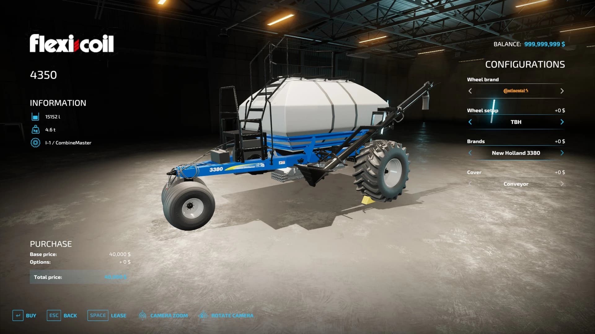CNH 4350/3380 Air Cart Edit 2