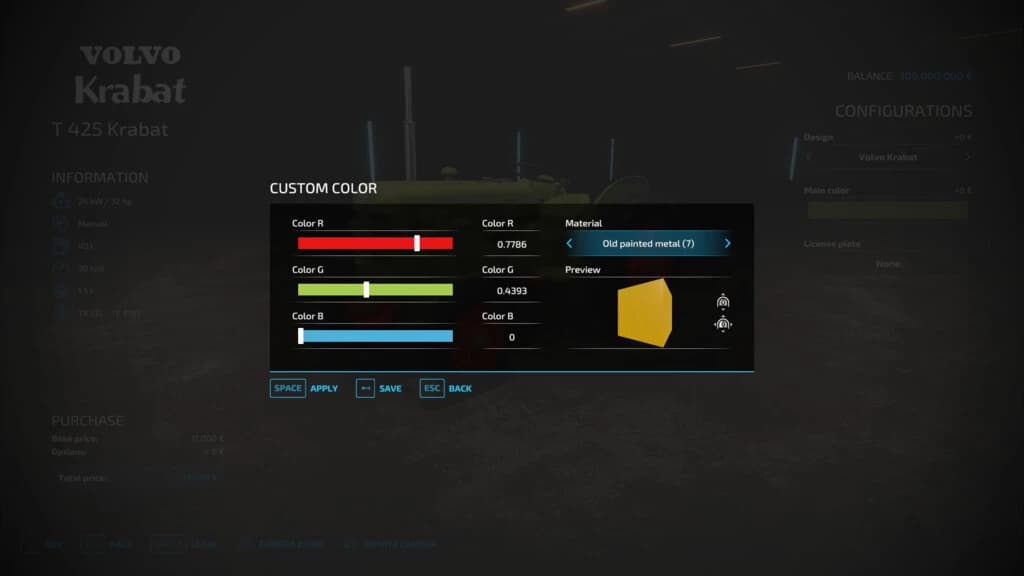 COLOR CONFIGURATOR 5