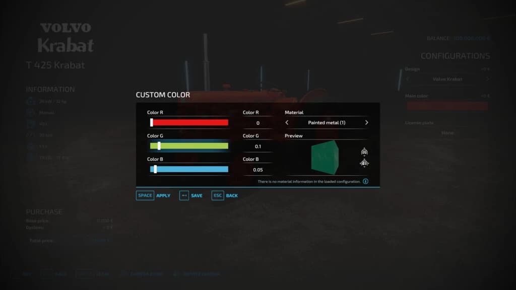 COLOR CONFIGURATOR 4