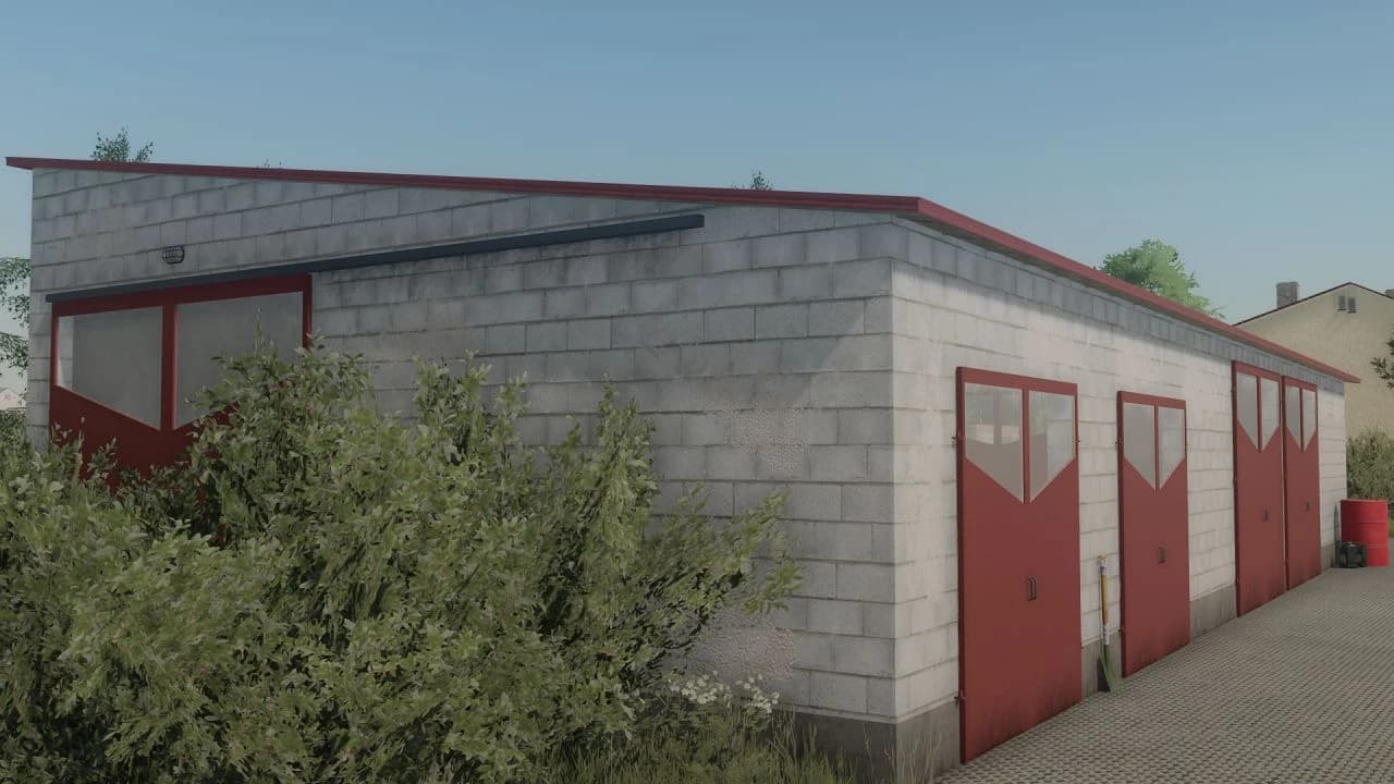 CONCRETE BLOCK GARAGE 4