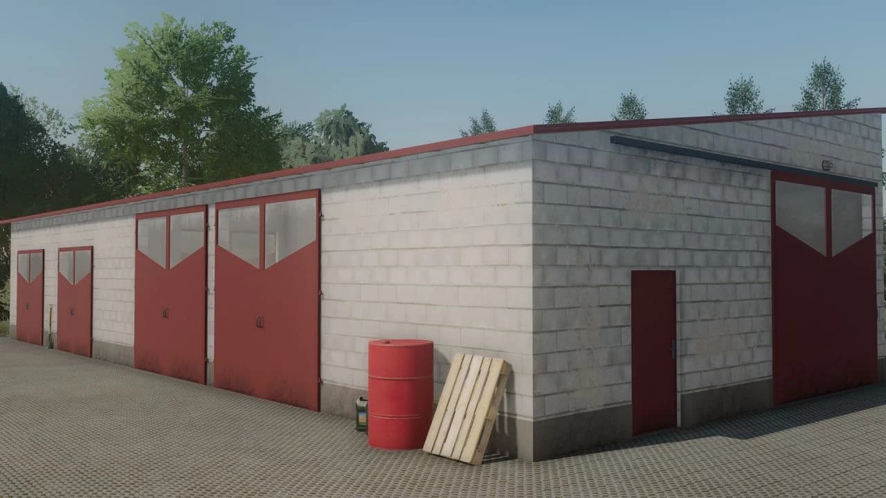 CONCRETE BLOCK GARAGE 3