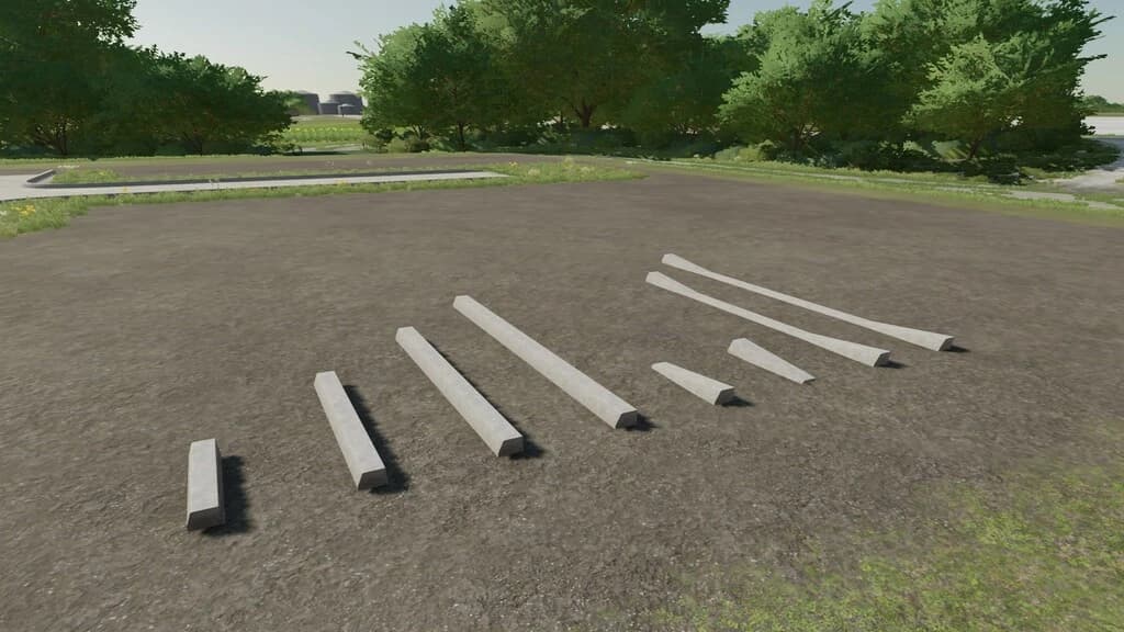 CONCRETE CURBS PACK 3