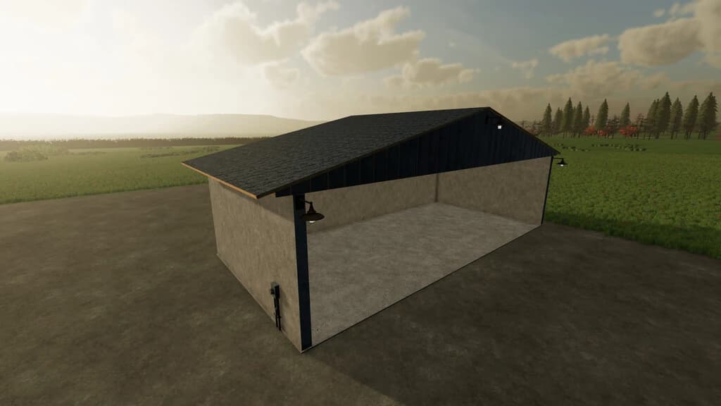 CONCRETE FARM SHED 5