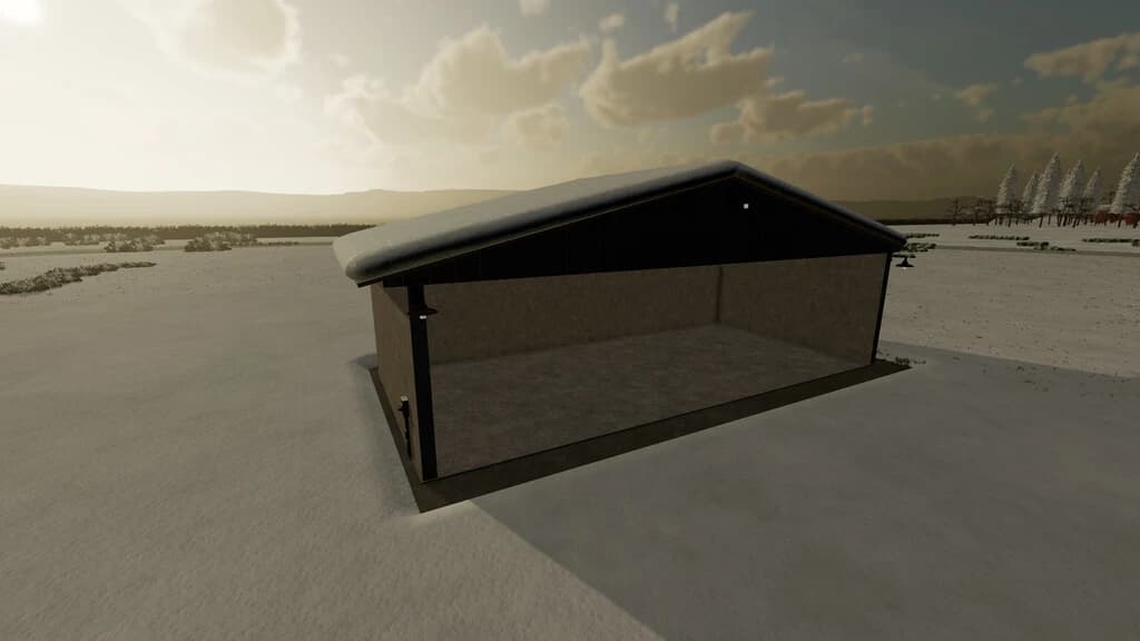 CONCRETE FARM SHED 2