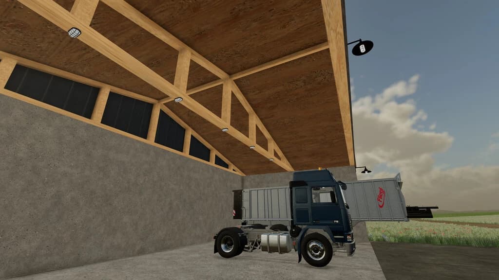 CONCRETE FARM SHED