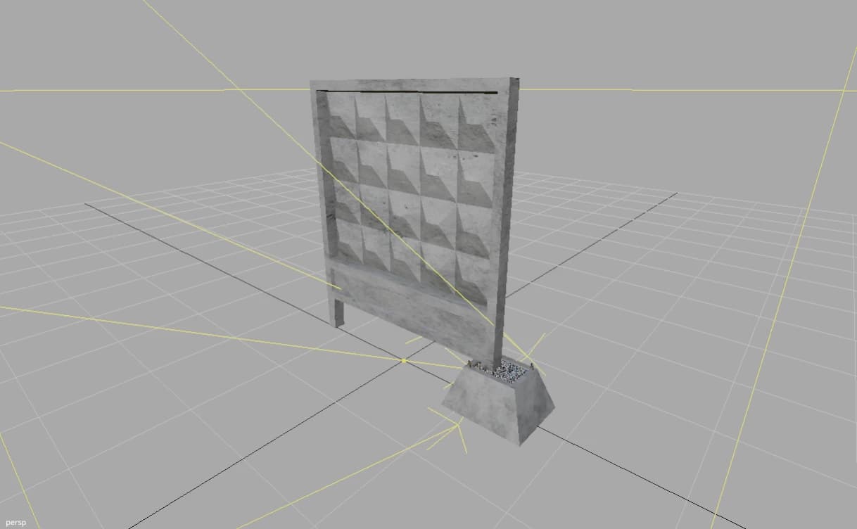CONCRETE FENCE [PREFAB]