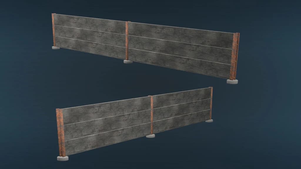 CONCRETE WALL (PREFAB) 2