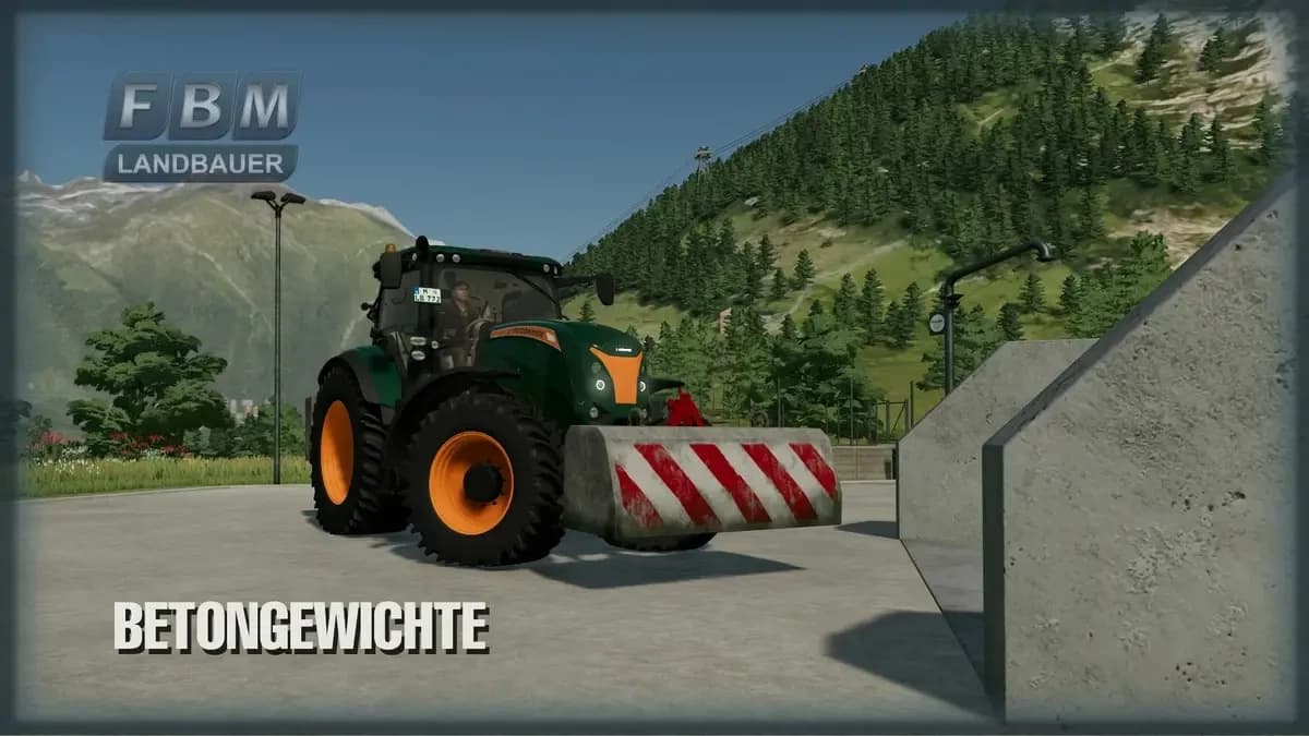 CONCRETE WEIGHTS PACK 4