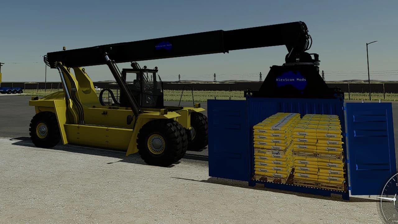 CONTAINER REACH STACKER 3