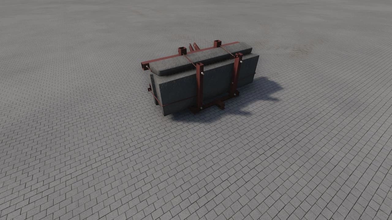 COUNTERWEIGHT 600KG 4