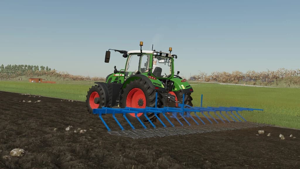 COUPLING OF TOOTHED HARROWS