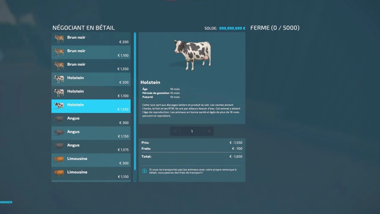 COW BARN 5000VL 2