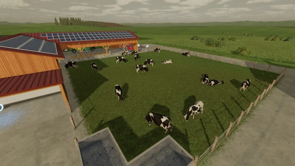 COW BARN L SHAPE 4