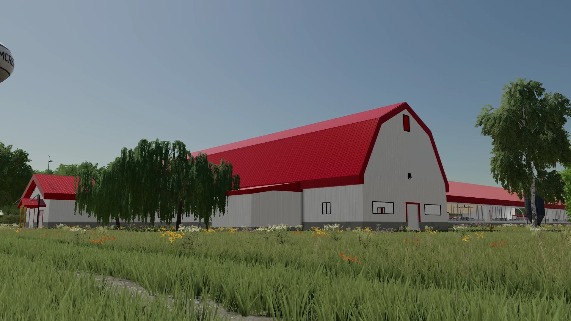 COW BARN RED/WHITE STYLE 4