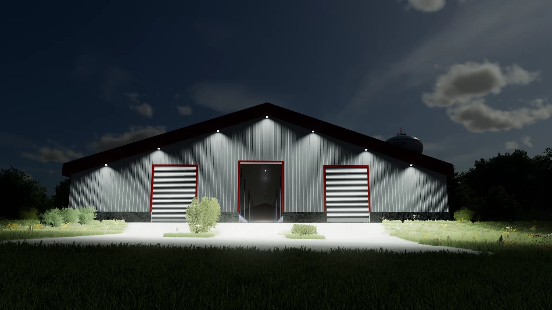 COW BARN RED/WHITE STYLE