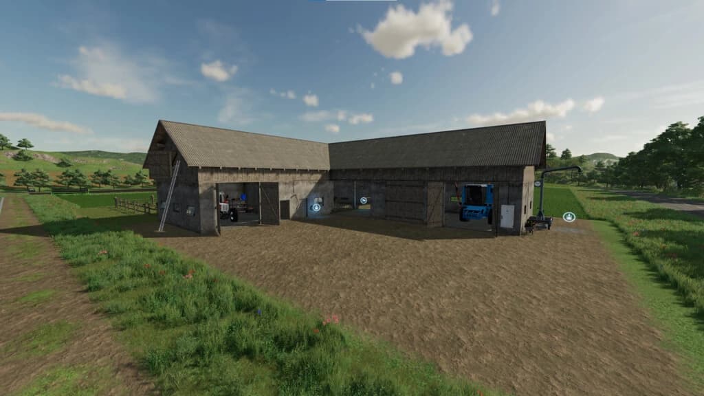 COW BARN WITH GARAGE 4