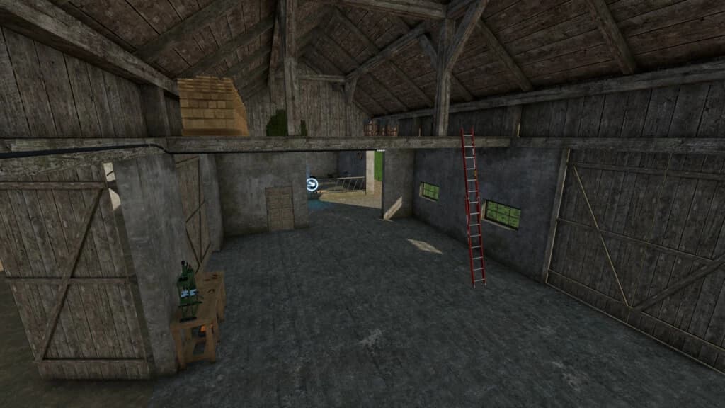COW BARN WITH GARAGE