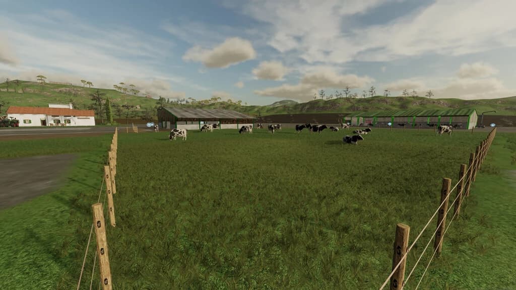 COW BARN WITH PASTURE 3