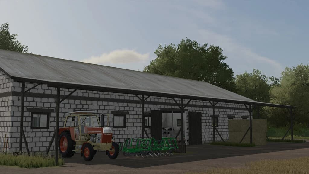 COW BARN WITH SHED 3