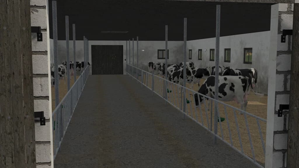 COW BARN WITH SHED 2