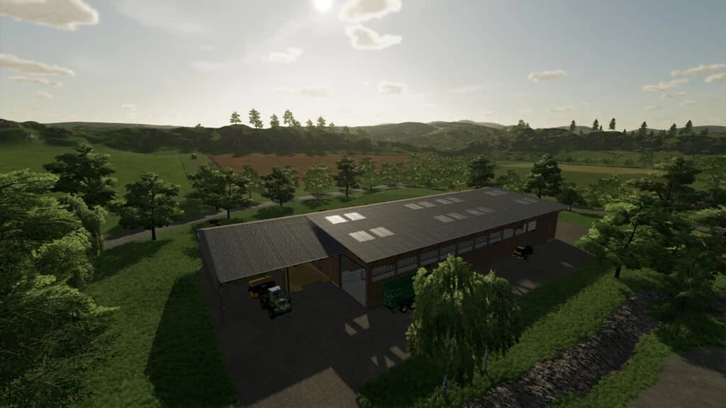 COW BARNS PACK 4