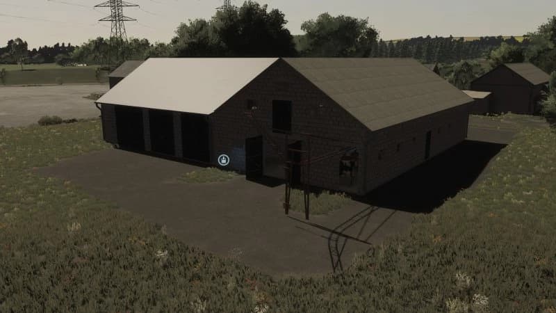 COWSHED WITH HOOD